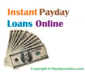 Instant Payday Loans Online