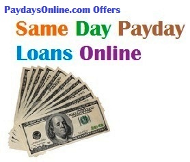 Same Day Payday Loans Online